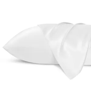 100% Egyptian Cotton Percale Pillow Cases Set - Luxurious 400 Thread Count, Br