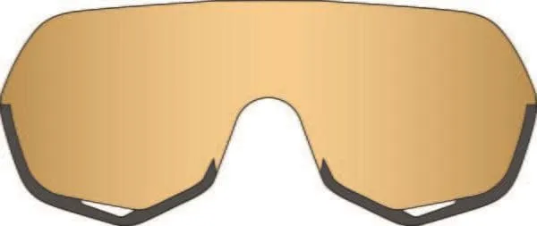 100% S2 Replacement Lens - HiPER Gold Mirror