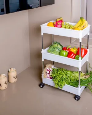 3 Tier Multipurpose Space Saving Trolley