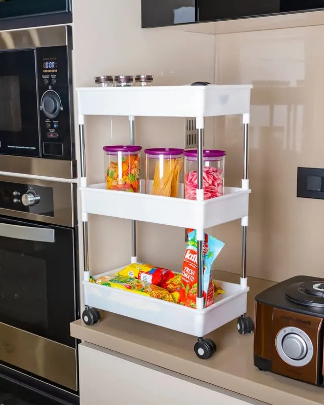 3 Tier Multipurpose Space Saving Trolley