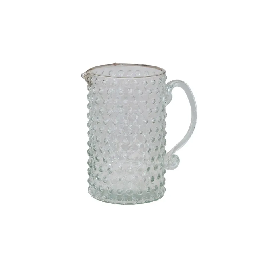 42oz. Hobnail Glass Pitcher