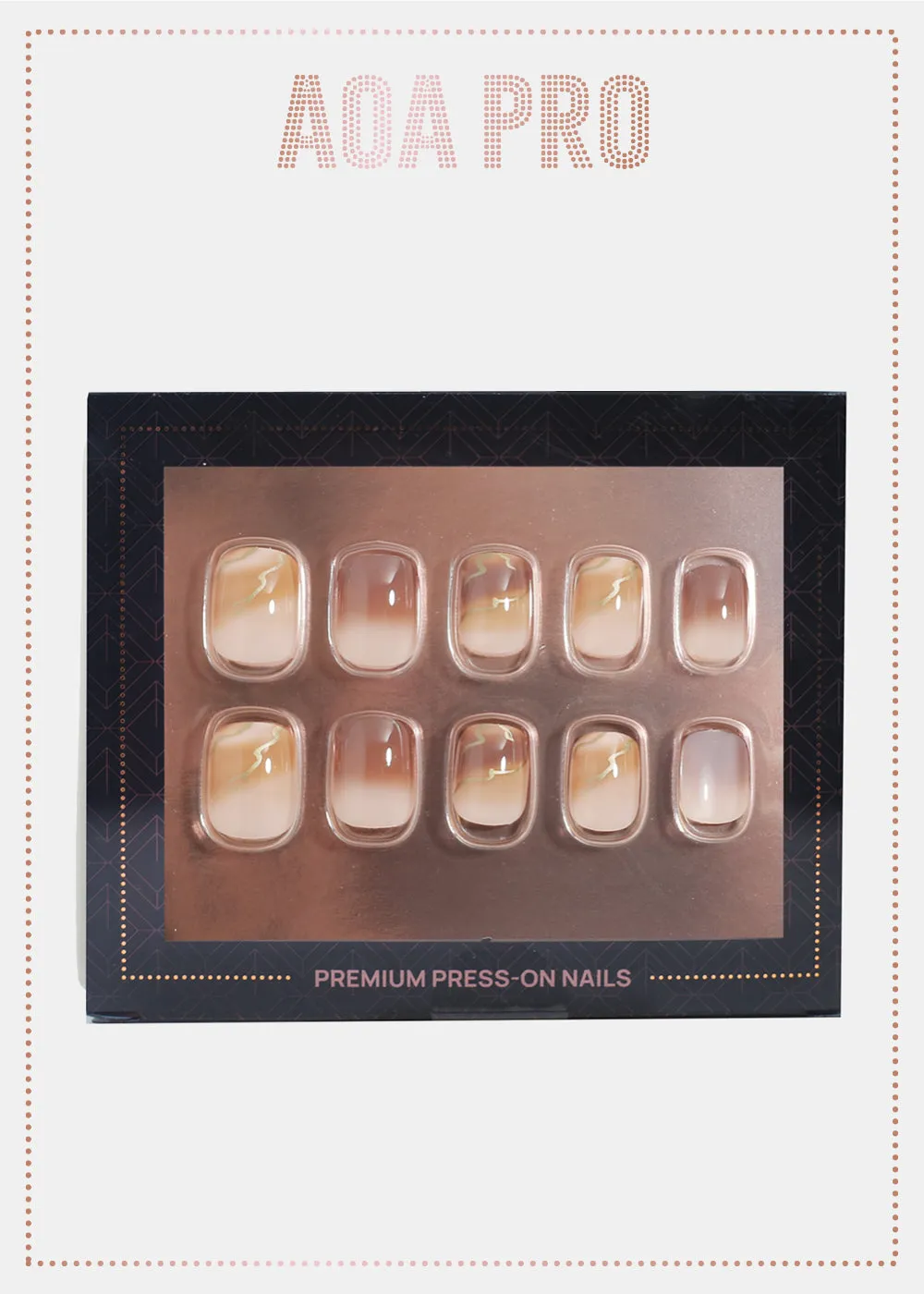 AOA Pro Press-On Nails: Coffee Date