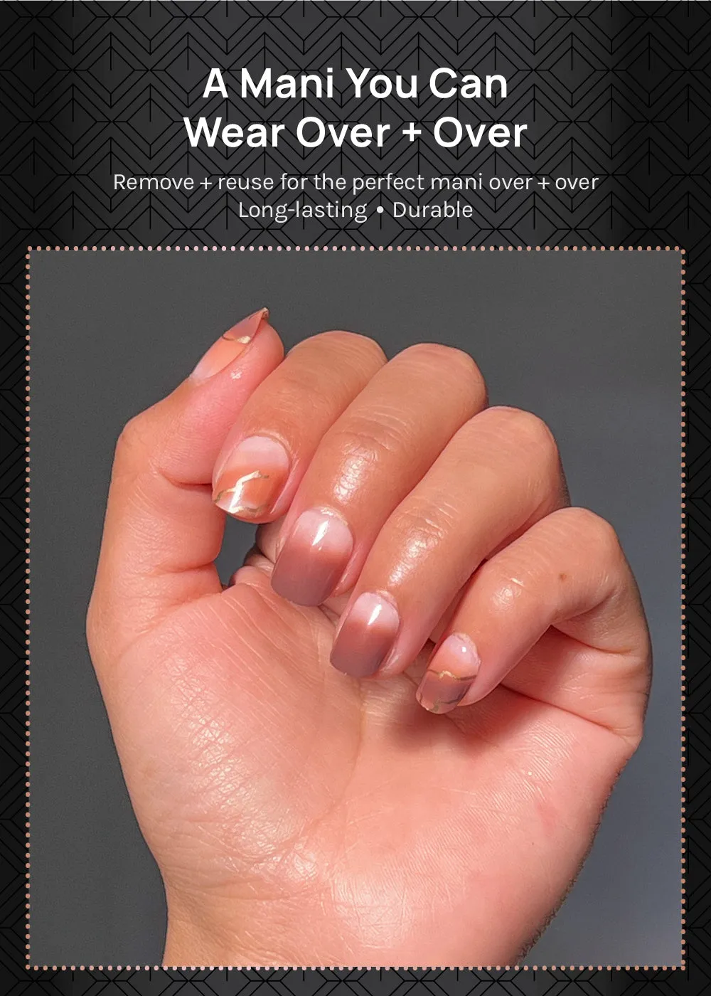 AOA Pro Press-On Nails: Coffee Date
