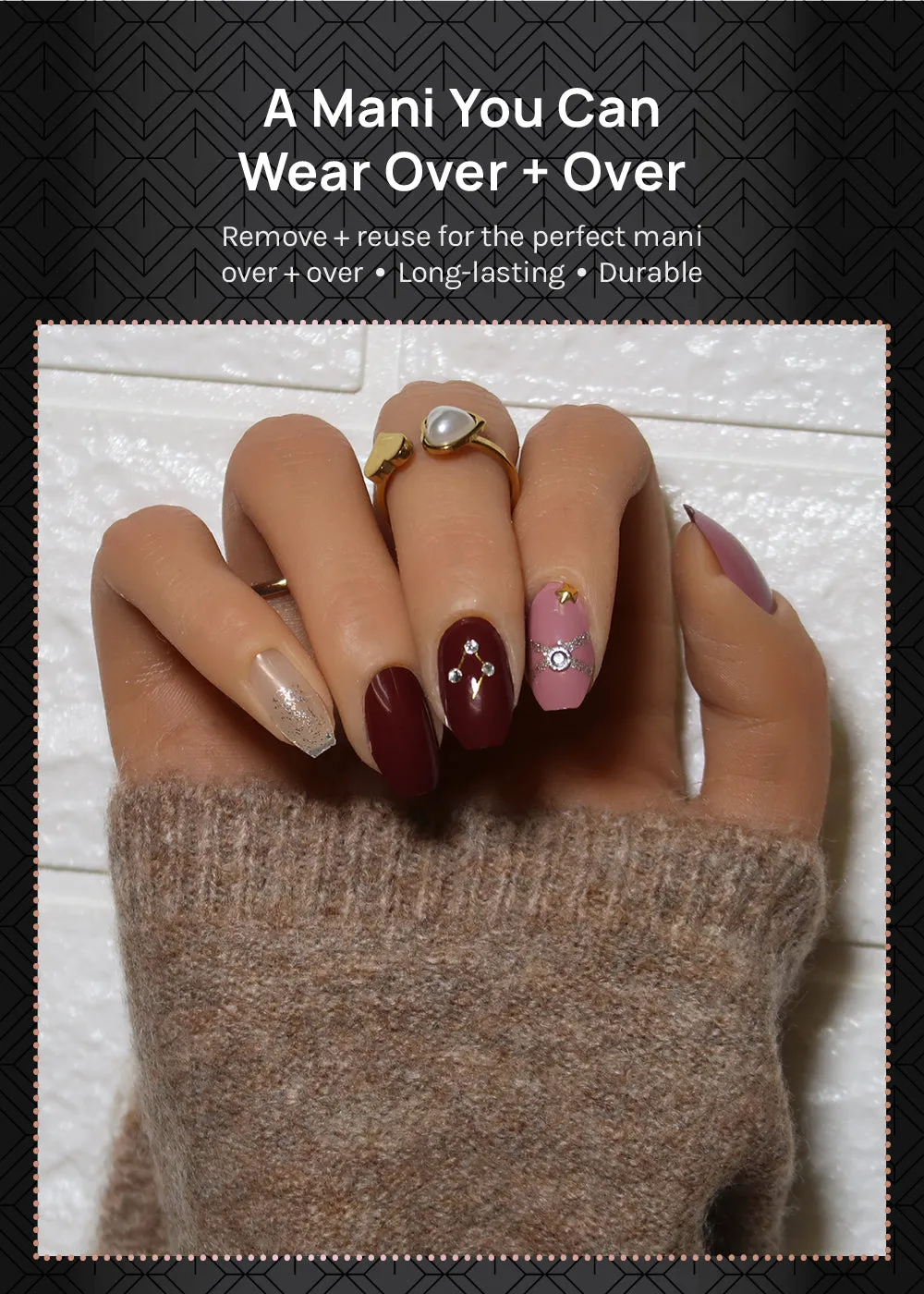 AOA Pro Press-On Nails: Love Potion