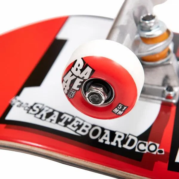Baker Logo White Premium Skateboard Complete 8.0"