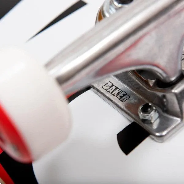 Baker Logo White Premium Skateboard Complete 8.0"