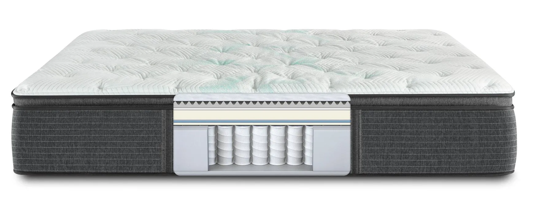 BEAUTYREST HARMONY MAUI - CONFORT COOL - PELUCHE PT - 14" - 800015913