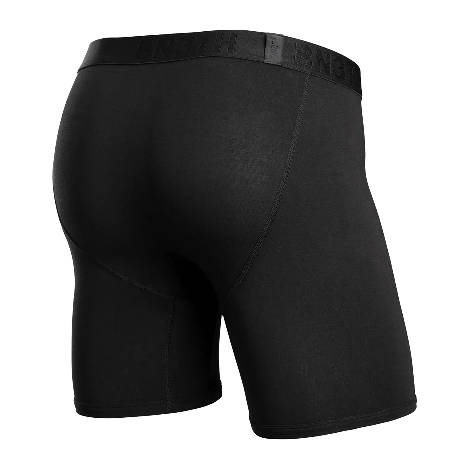 BN3TH Men's Classic Boxer Brief Solid Black