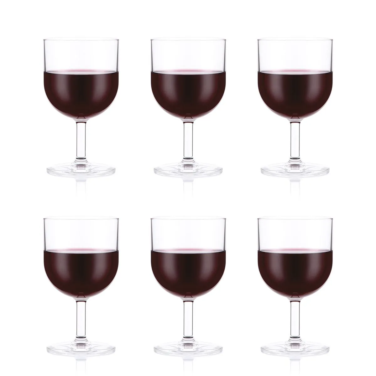 Bodum Octet Red Wine Glasses, 6 Pcs.