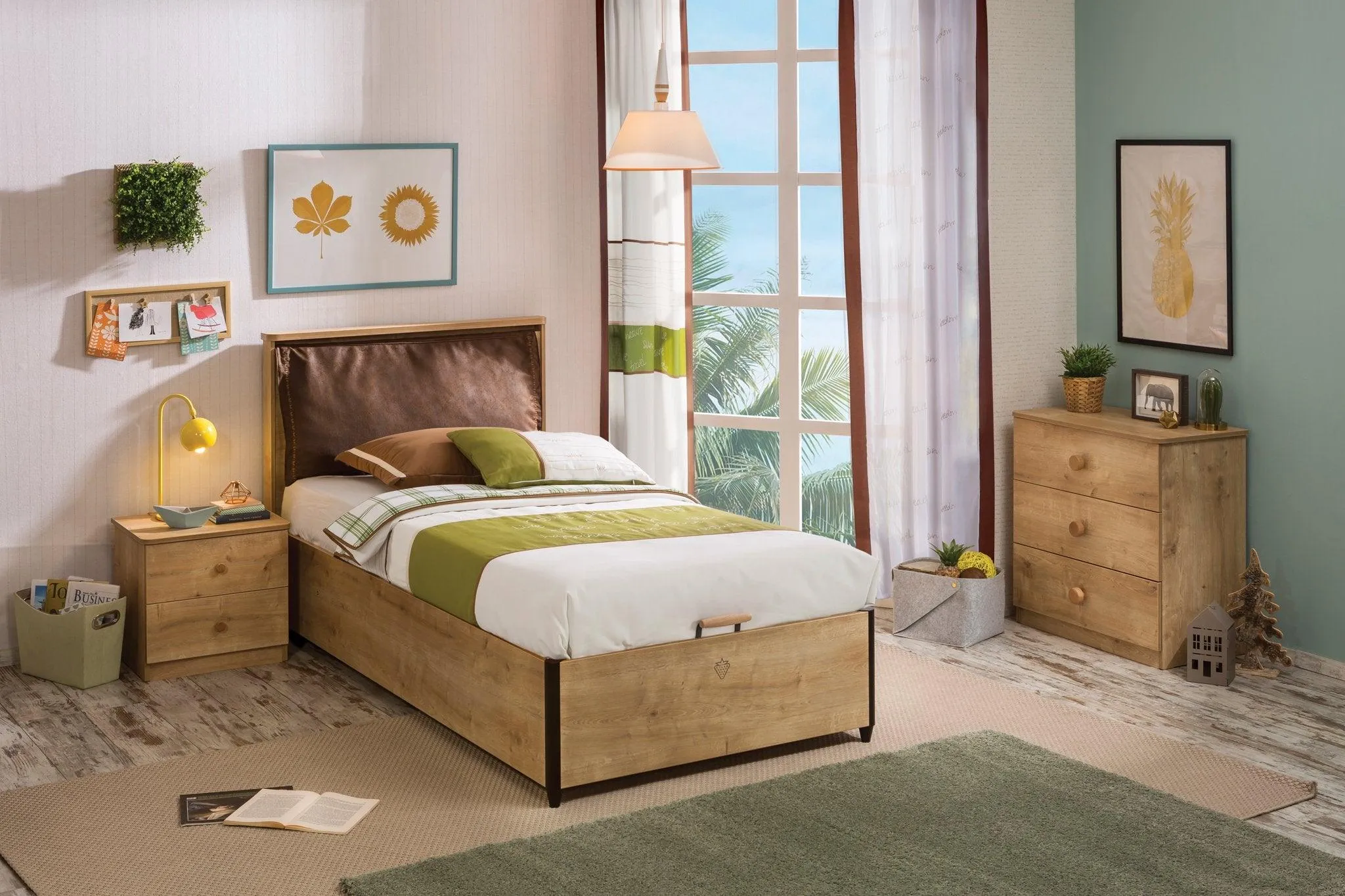 Cilek Mocha Storage Bed (100X200 Cm)