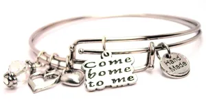 Come Home To Me Expandable Bangle Bracelet Set
