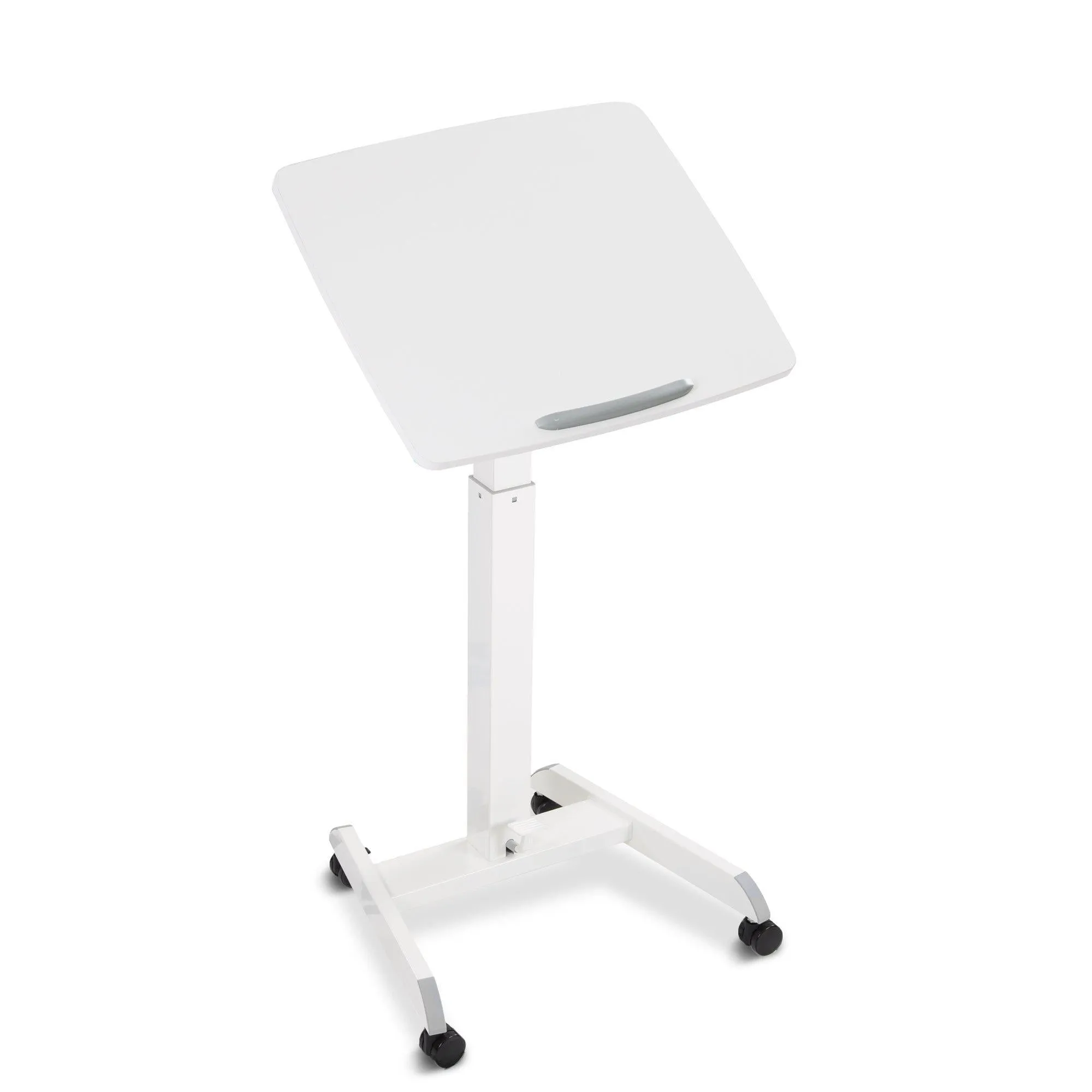 Cruizer 360 Mobile Standing Desk with Tilting Desktop | Portable Podium