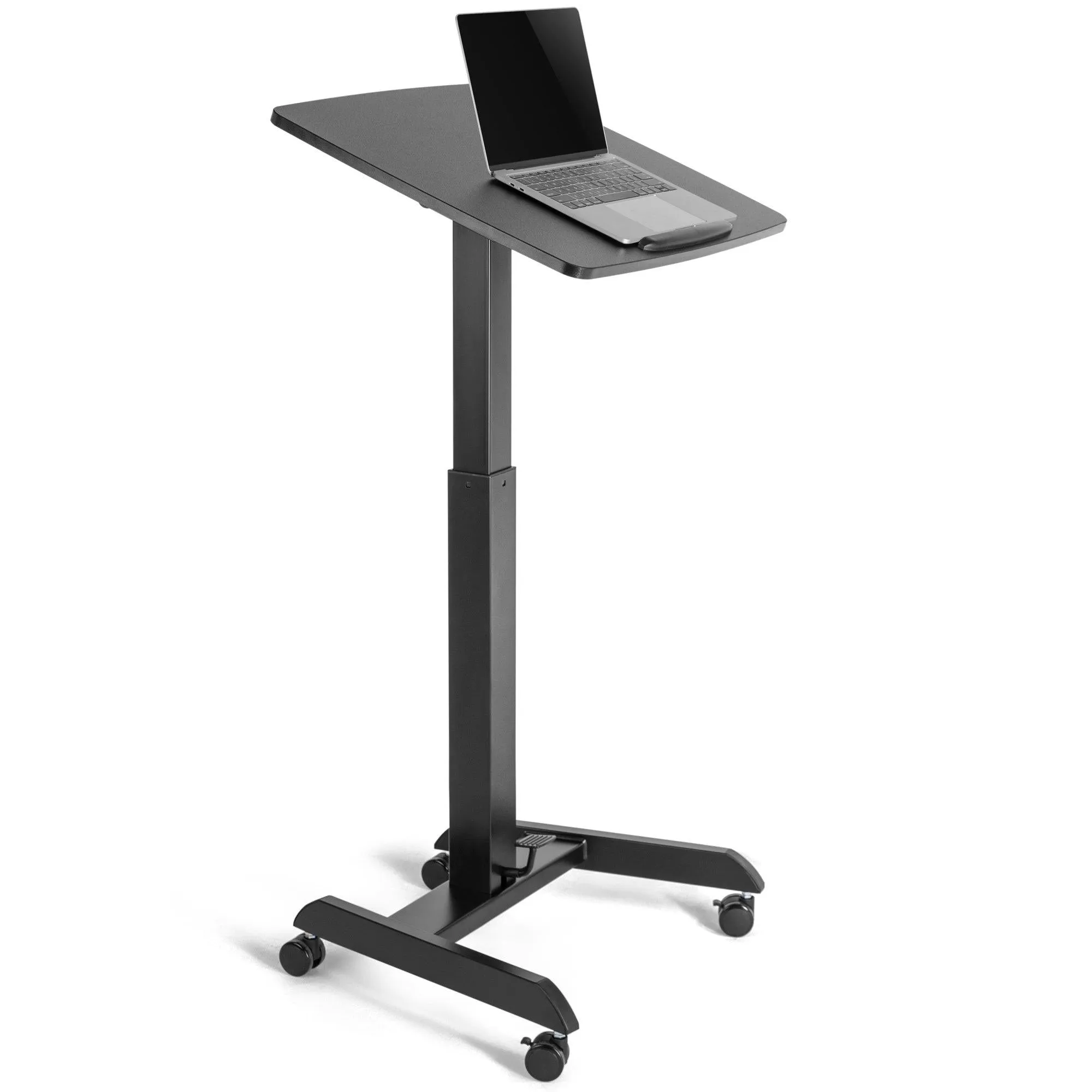 Cruizer 360 Mobile Standing Desk with Tilting Desktop | Portable Podium
