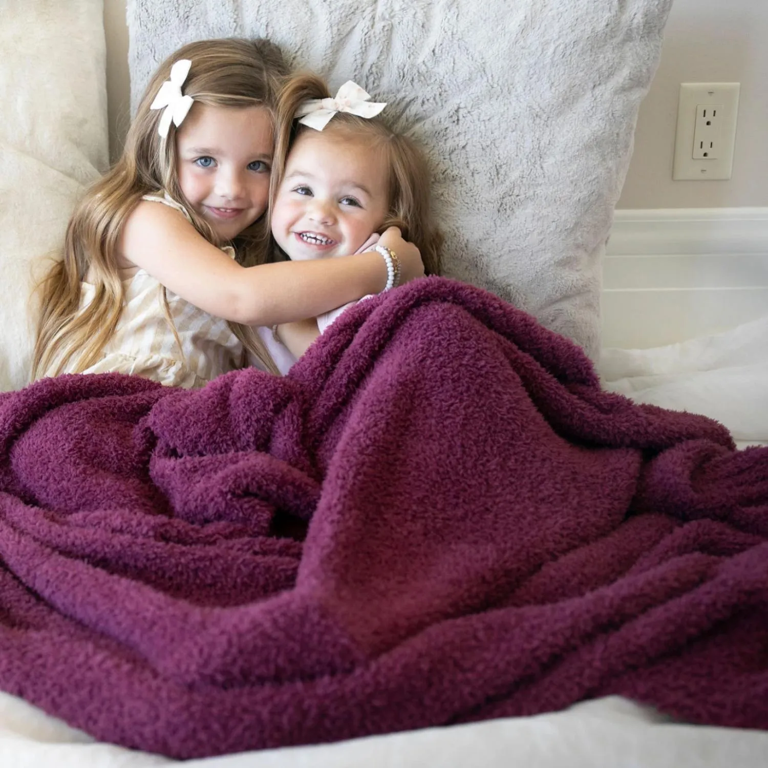 DEEP ROSE BAMBONI XL BLANKET