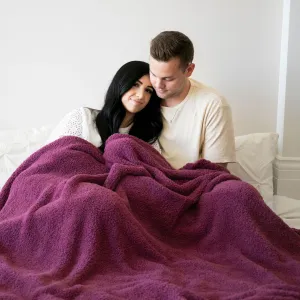 DEEP ROSE BAMBONI XL BLANKET