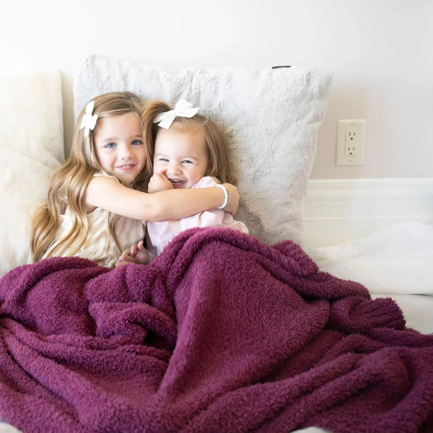 DEEP ROSE BAMBONI XL BLANKET
