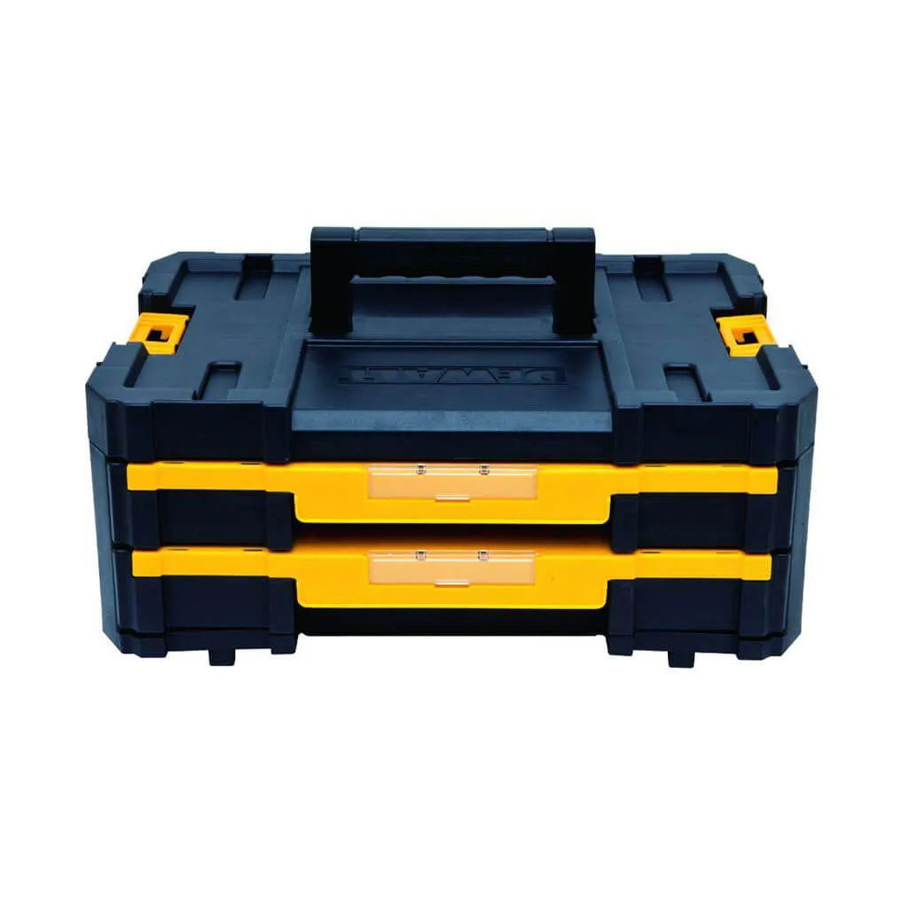 DEWALT DWST17804 TSTAK IV 16.5 lb. Load Shallow Double Drawer Unit