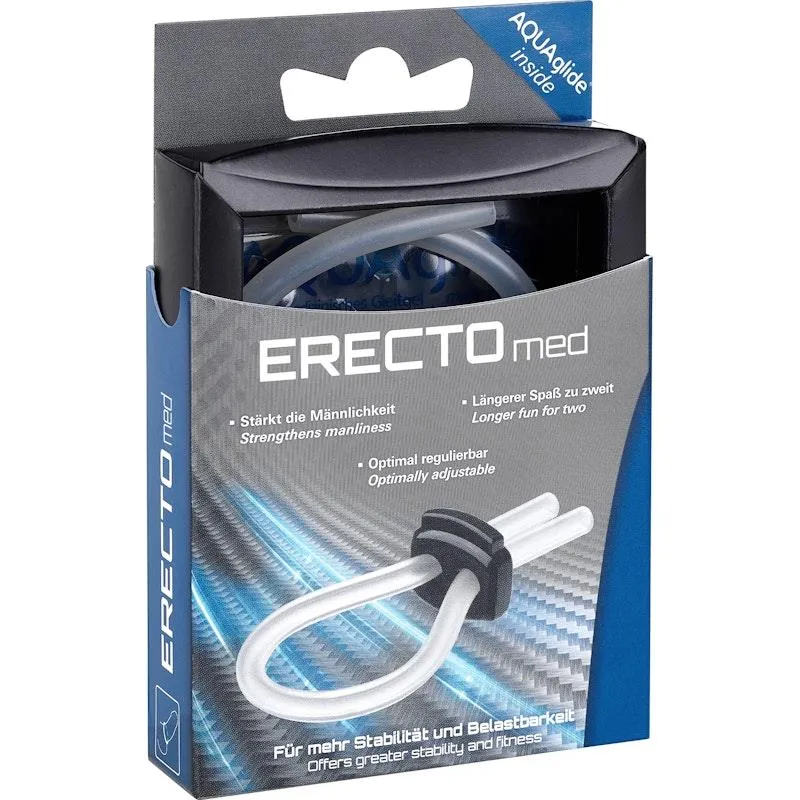 ERECTOmed Adjustable Cock Ring Clear