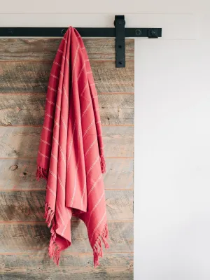 Flannel Stripe Throw