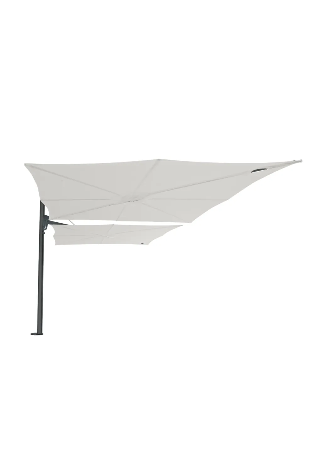 Flat-Top Outdoor Umbrella (8’ 2” X 17’ 9”) | Umbrosa Spectra Duo