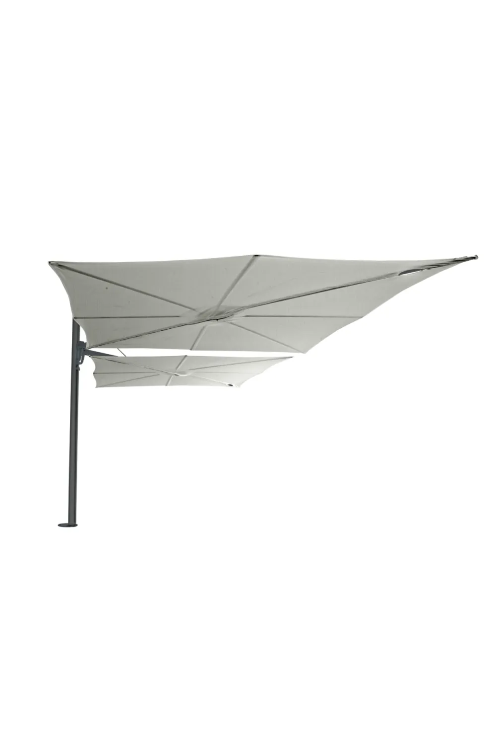 Flat-Top Outdoor Umbrella (8’ 2” X 17’ 9”) | Umbrosa Spectra Duo