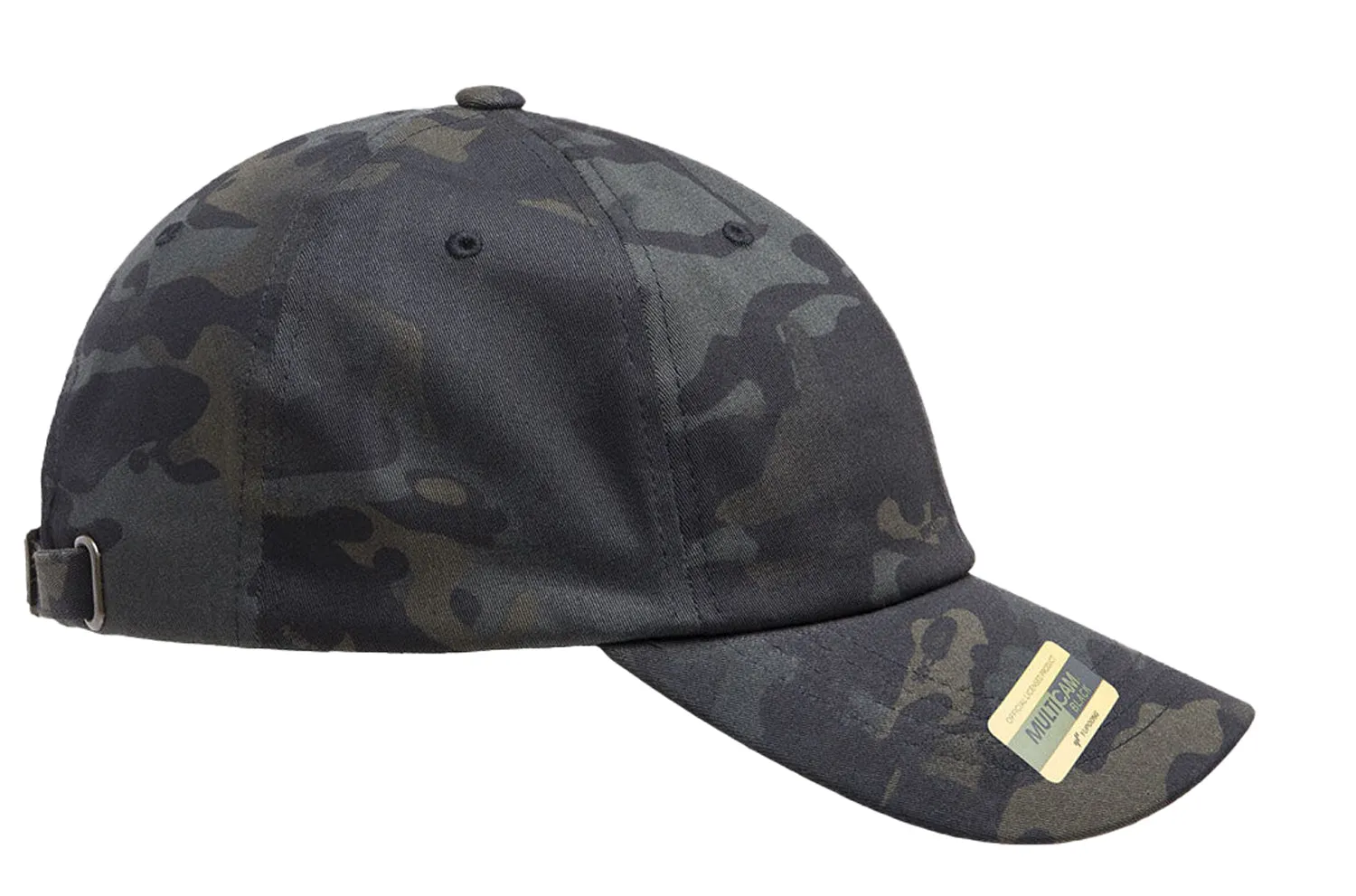 Flexfit Blank Dad Hat - Black/Multicam