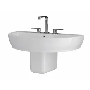 Frontline White Harmony Semi-Pedestal Basin