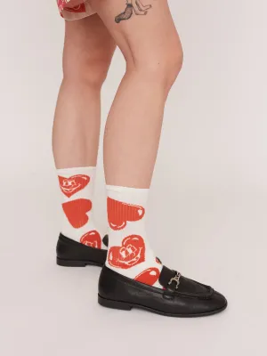Happy Heart Socks