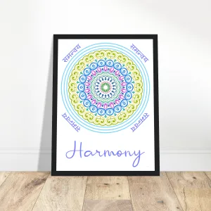 Harmony - Inspirational Series 1 Wood Frame