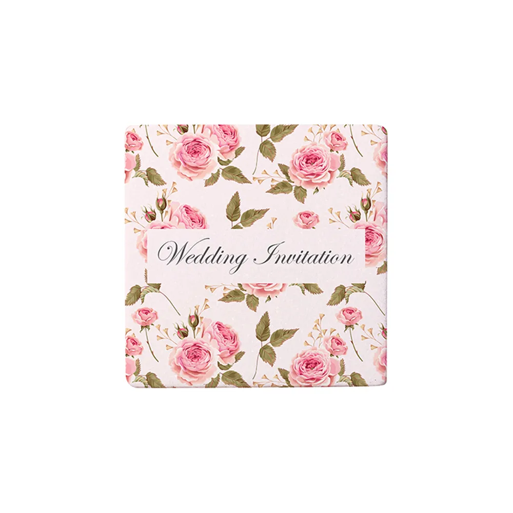 HPN SubliCraft Square Sublimation Marble Coaster with Cork
