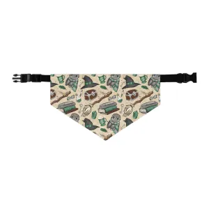 I am a wizard sorting hat wizard house Slyth Pet Bandana Collar
