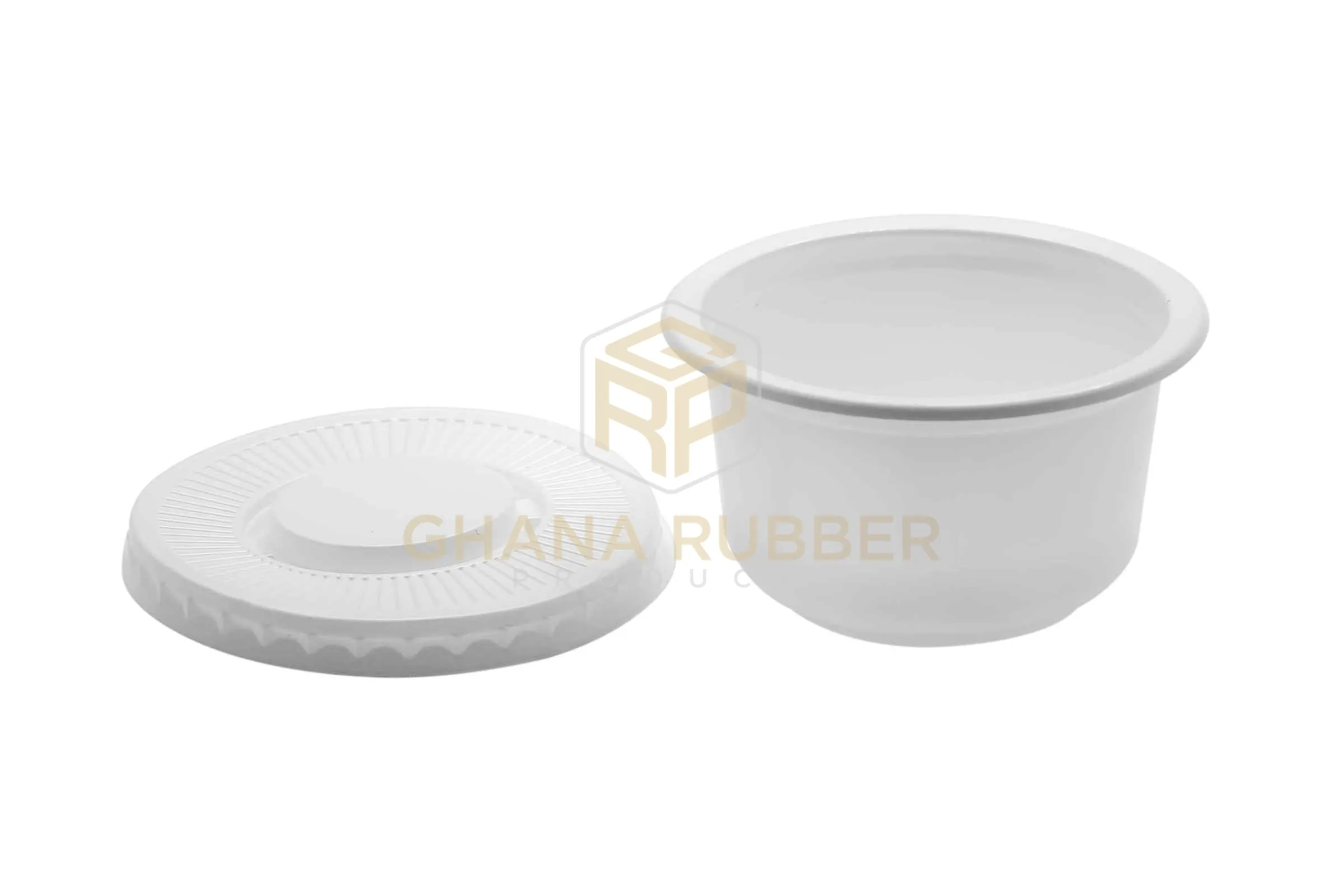 Ice Cream Cups   Flat Lids White 250cc