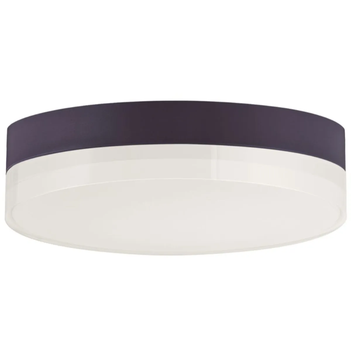 Illuminaire II 7 in. LED Round Disk Light 1080 Lumens 3000K Bronze finish