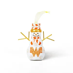 Kitty Keller Whataburger Snowman Ornament