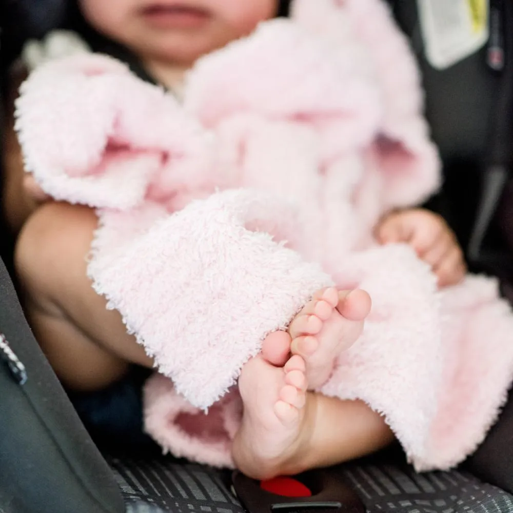Light Pink Bamboni Blanket