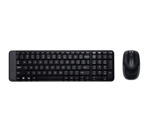 Logitech MK220 Wireless Keyboard and Mouse Combo Space-saving wireless combo
