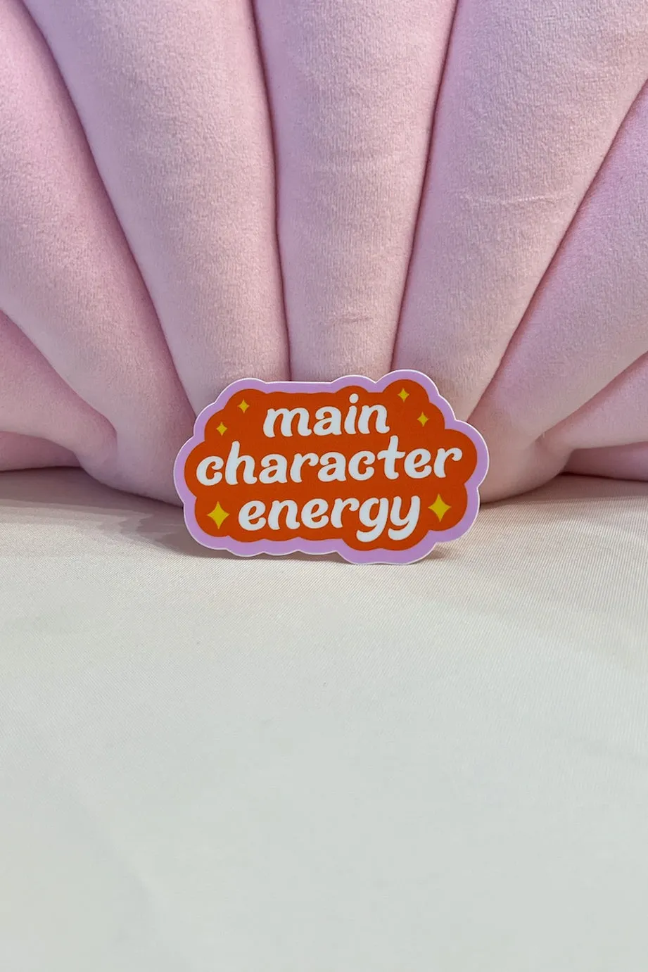 Main Character Energy Sticker