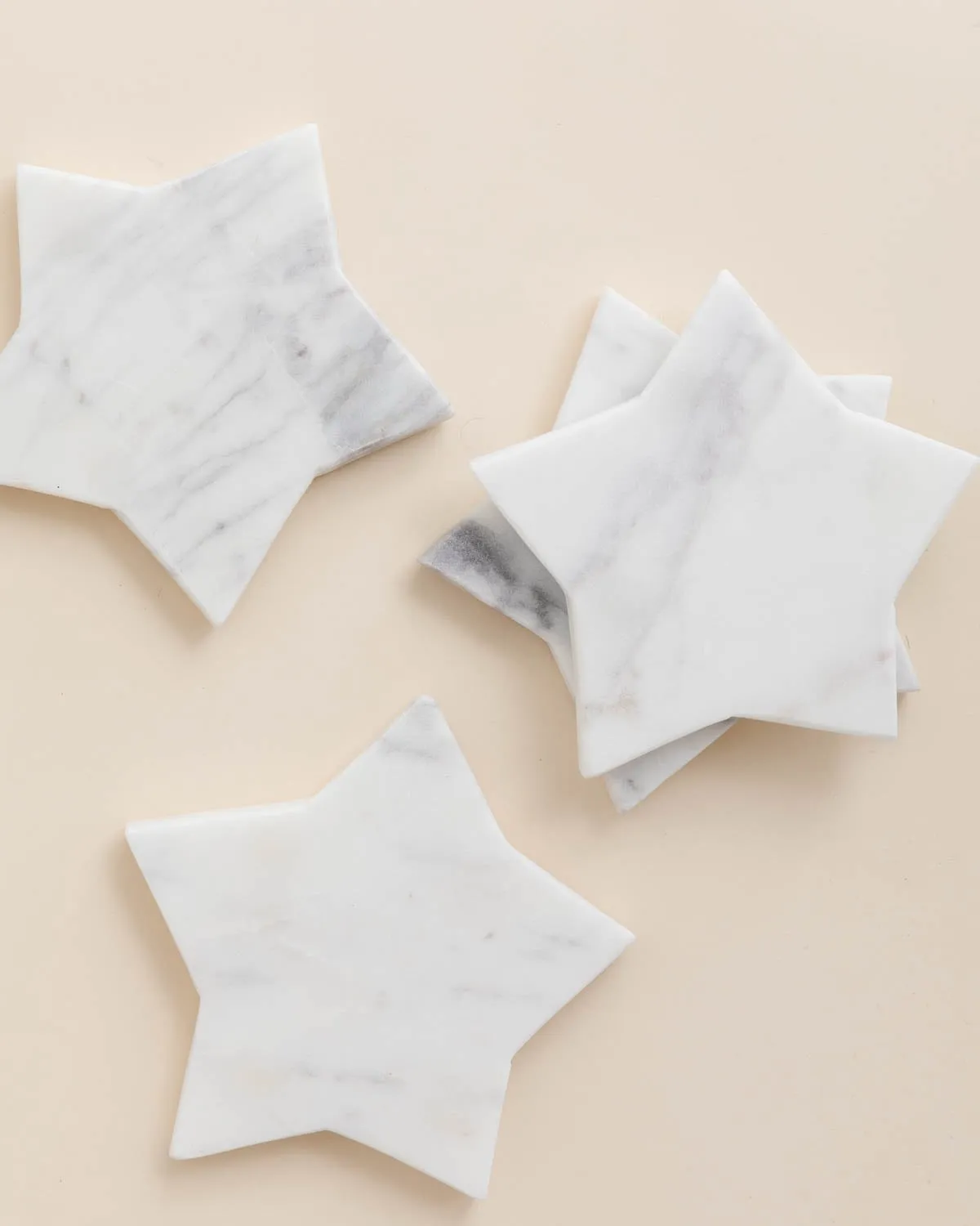 Marble Star Coasters