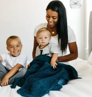 Nautical Blue Bamboni Blanket