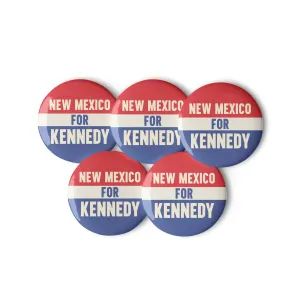 New Mexico for Kennedy (5 Buttons)