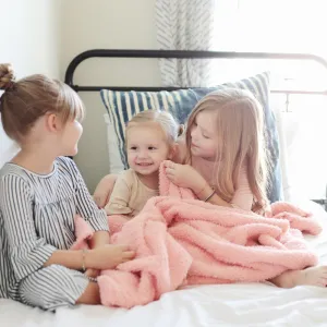 Peach Bamboni Toddler Blanket