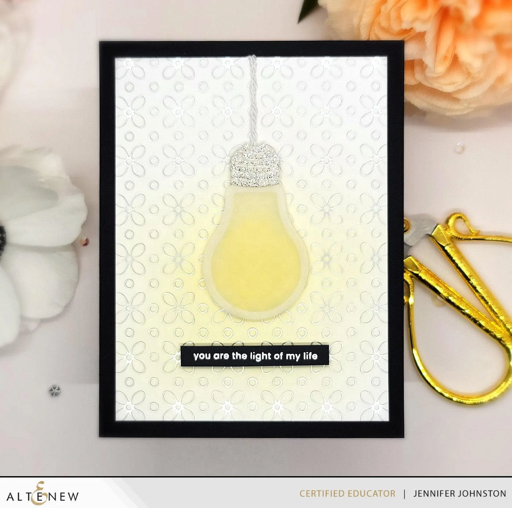 Petal Harmony Hot Foil Plate