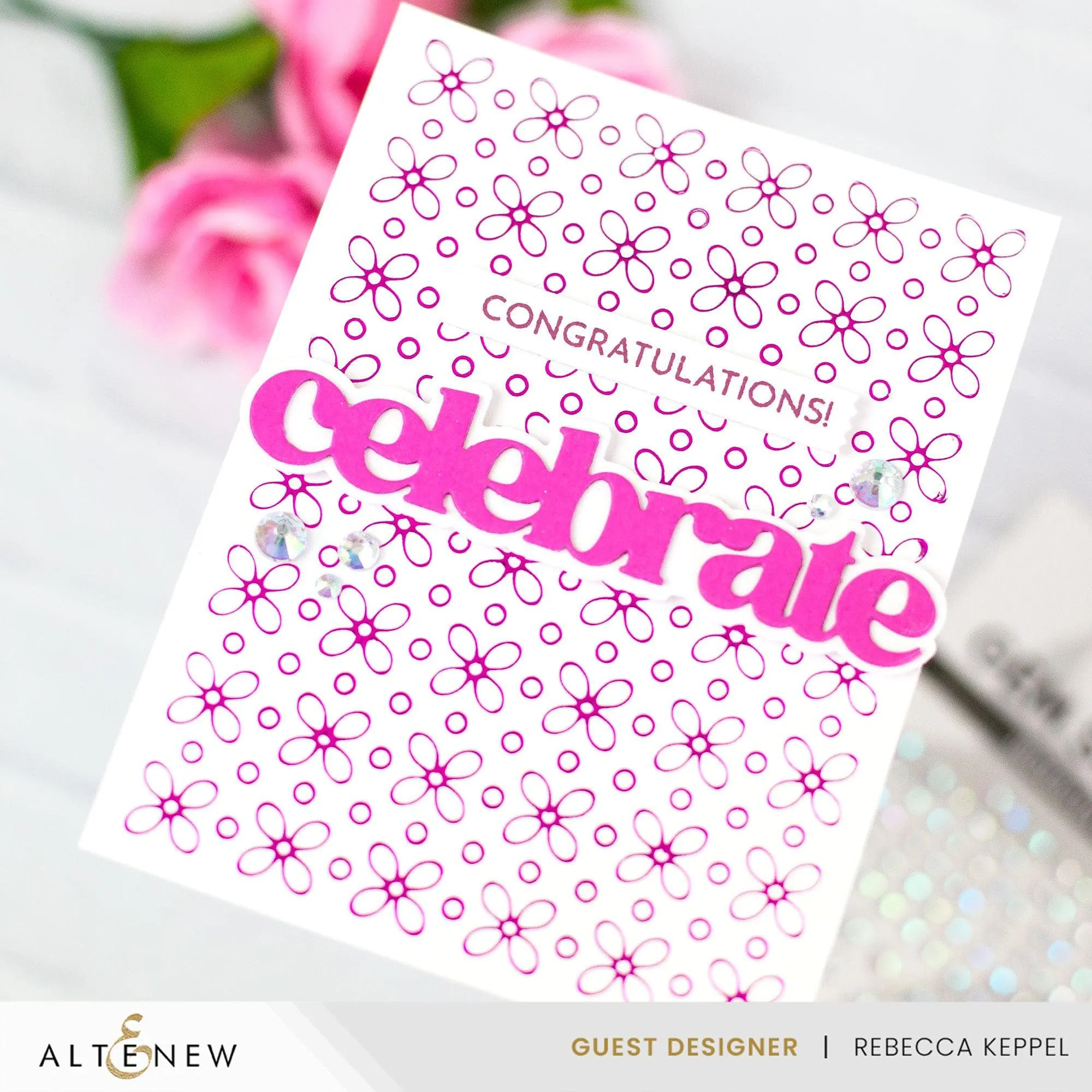 Petal Harmony Hot Foil Plate