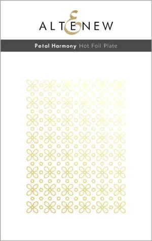 Petal Harmony Hot Foil Plate