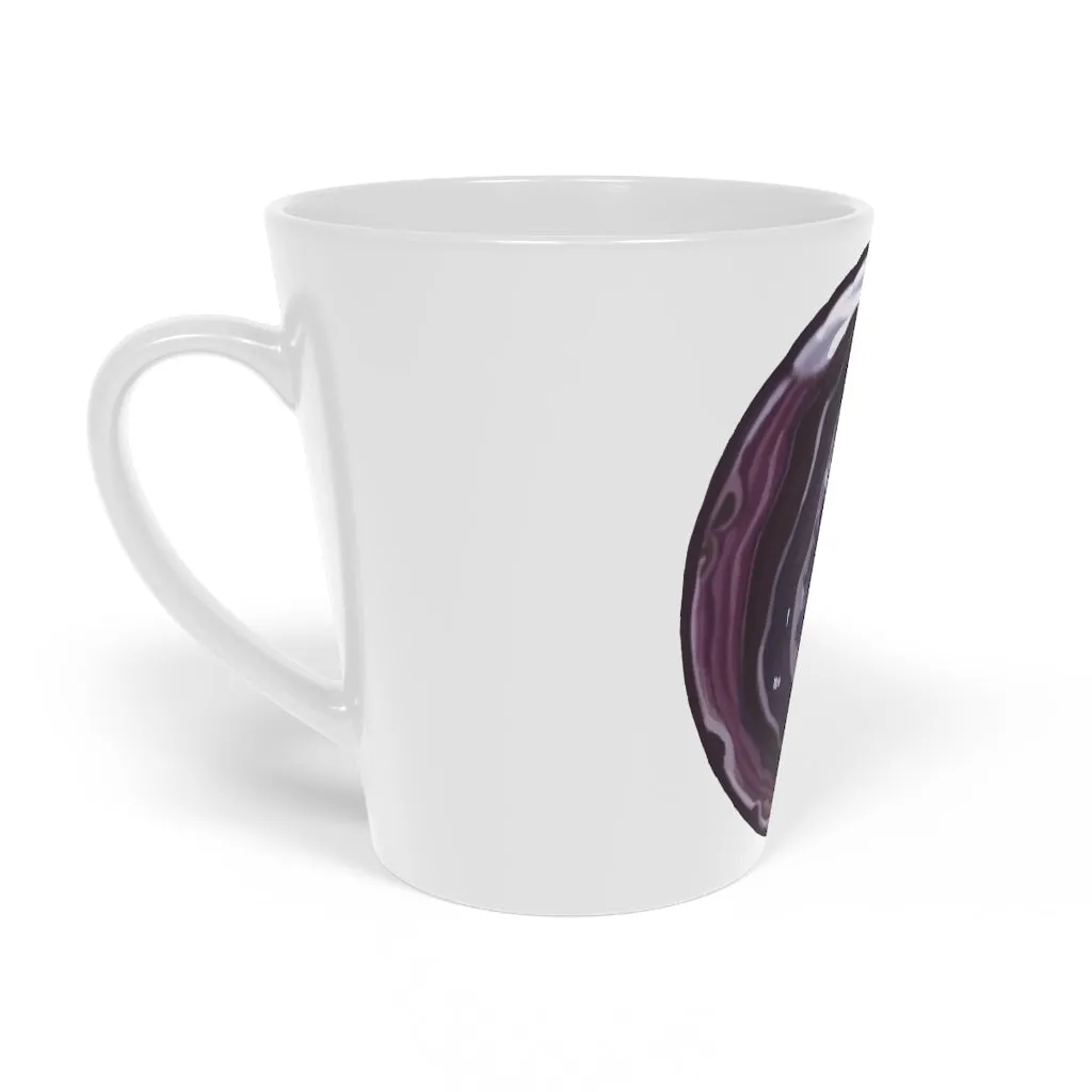 Purple Rock Latte Mug, 12oz