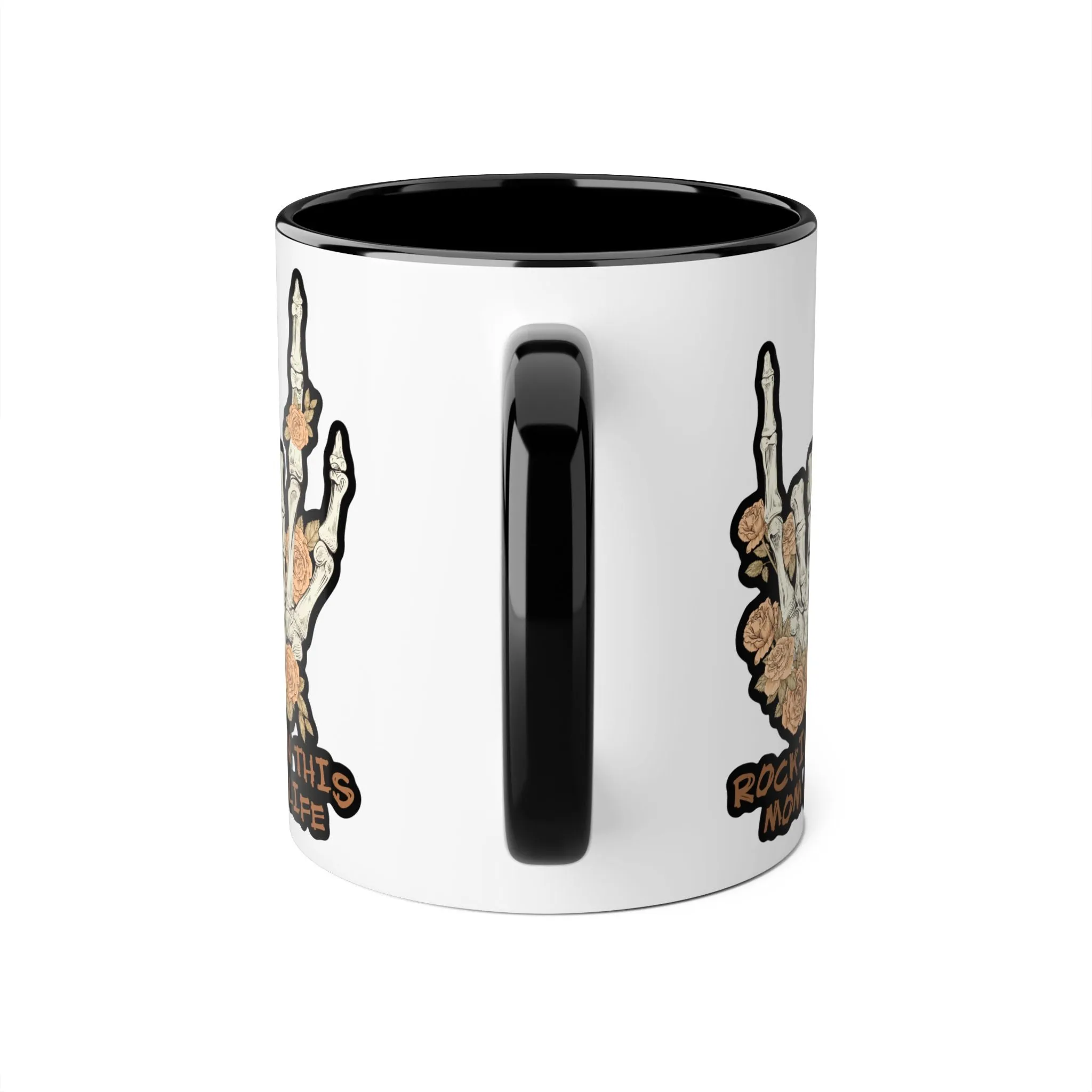 Rockin this Mom Life Accent Mugs, 11oz
