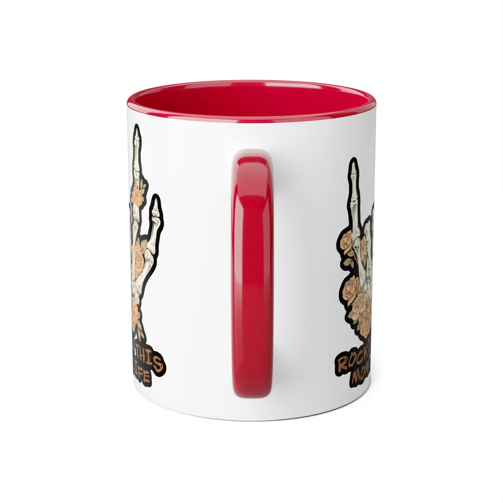 Rockin this Mom Life Accent Mugs, 11oz