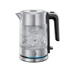 Russell Hobbs Mini Compact Home Glass Kettle 0.8L