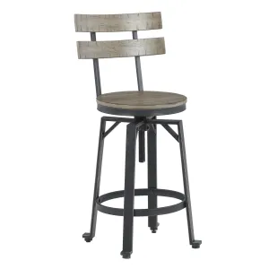 Signature Design by Ashley Lesterton Adjustable Height Stool D334-124