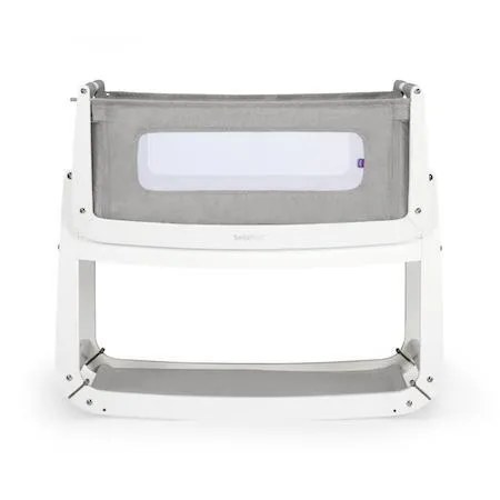 SnuzPod 3 - Bedside Crib 3 in 1 in Dusk Grey (with mattress)